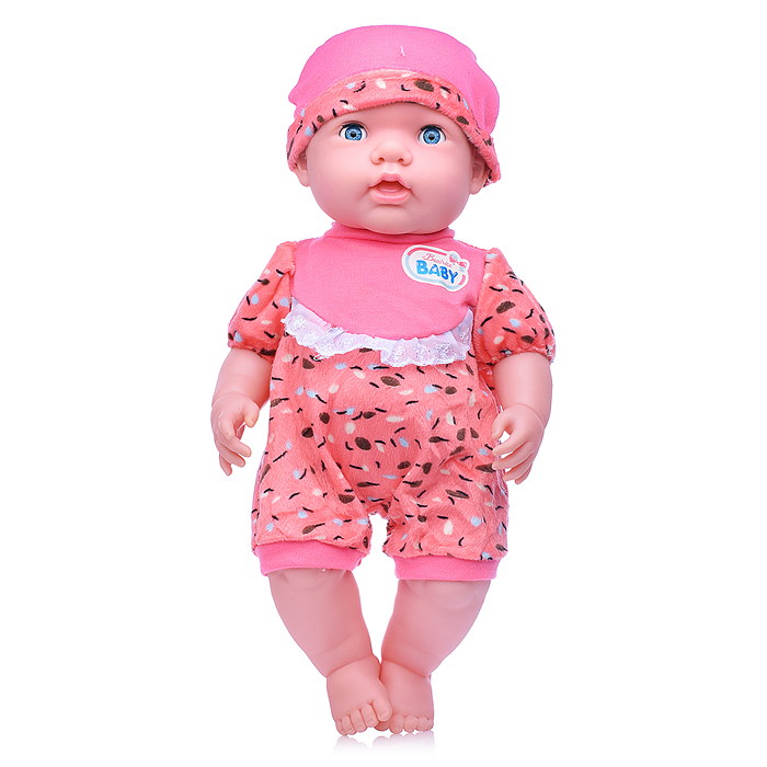 Пупс QH6027-2 с аксессуарами, в пакете