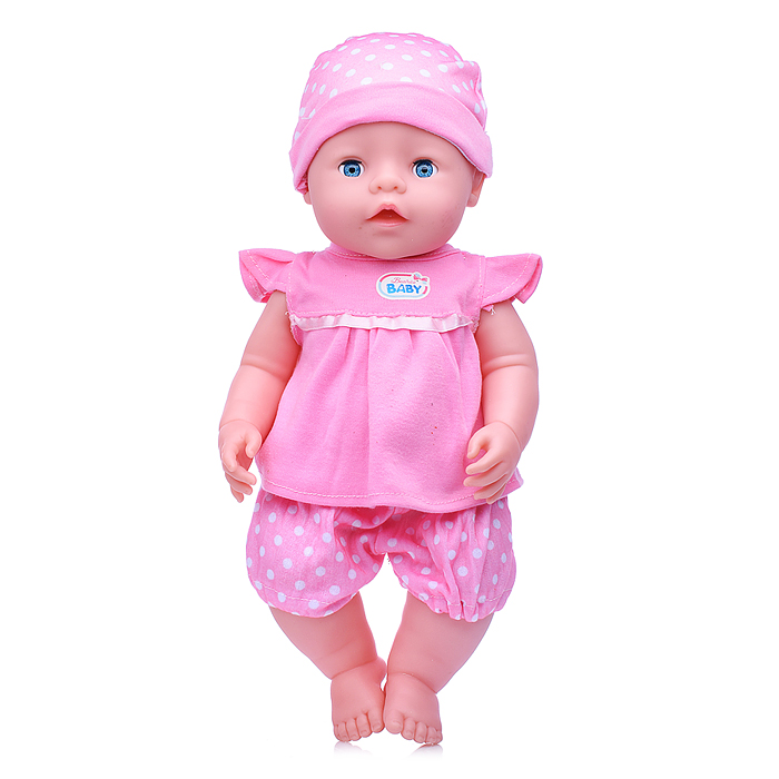 Пупс QH6027-2 с аксессуарами, в пакете