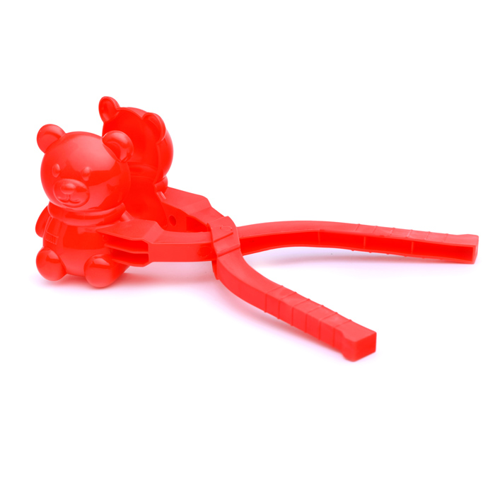 Формочка для лепки из снега 738 "Мишутка" цвет в ассортименте, в сетке