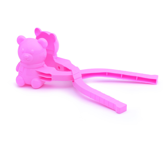 Формочка для лепки из снега 738 "Мишутка" цвет в ассортименте, в сетке