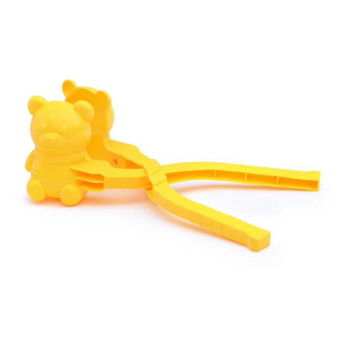 Формочка для лепки из снега 738 "Мишутка" цвет в ассортименте, в сетке