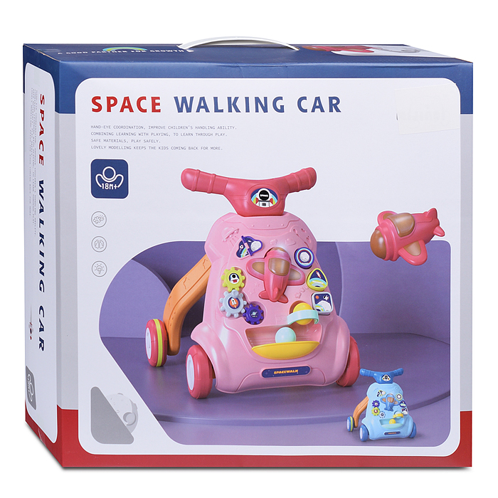 Ходунки 6981A "Самолетик" с игровым центром, в коробке