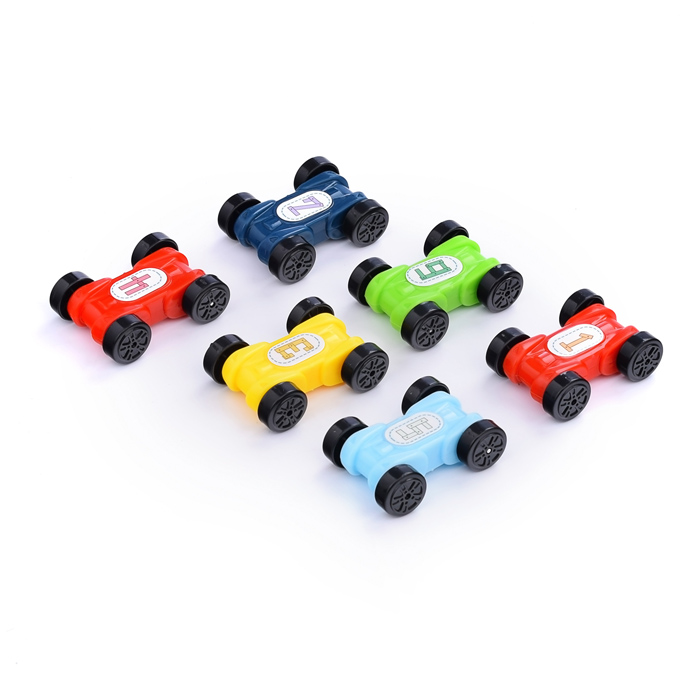 Трек гоночный UT0061 с гаражом и машинками, в коробке