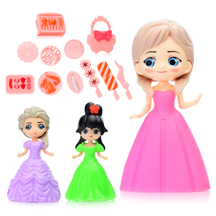 Кукла 559-227A "Принцесса" с аксессуарами, в пакете