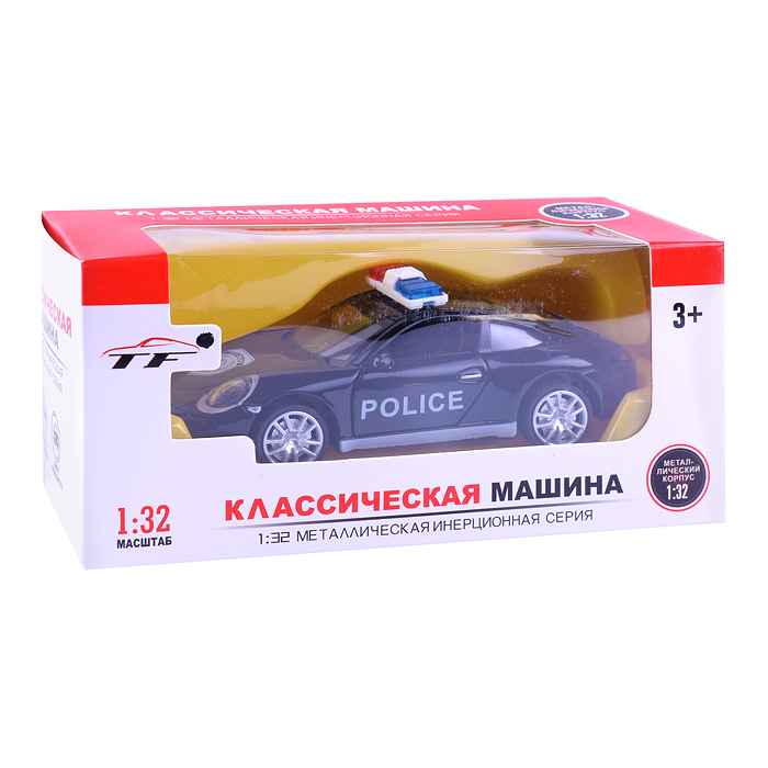 Машина TF9976 "Полицейский патруль" металл., в коробке