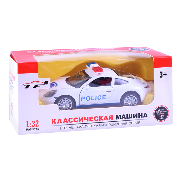 Машина TF9976 "Полицейский патруль" металл., в коробке