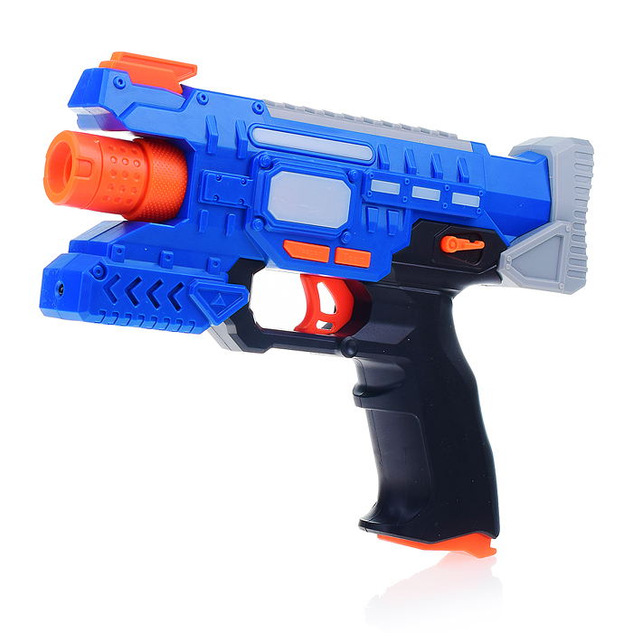 Фото к товару Пистолет 869-15 на батарейках, в коробке Пистолет 869-15 на батарейках, в коробке