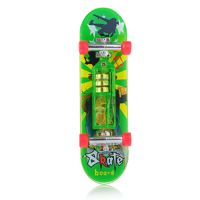 Фингерборд 1830-1 "Графити" со светом, в ассортименте, в пакете