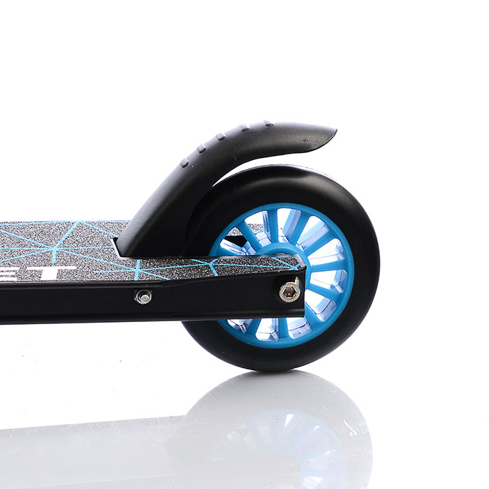 Самокат-снегокат трюковой R0005 в коробке (синий) 