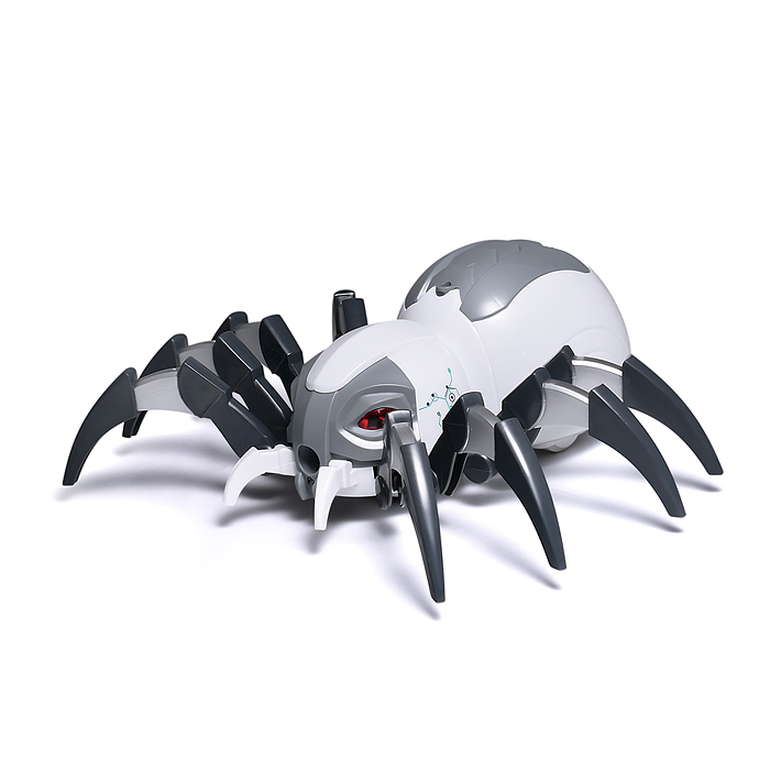 Паук радиоуправляемый, эффект дыма,световые и звуковые эффекты, цвет белый