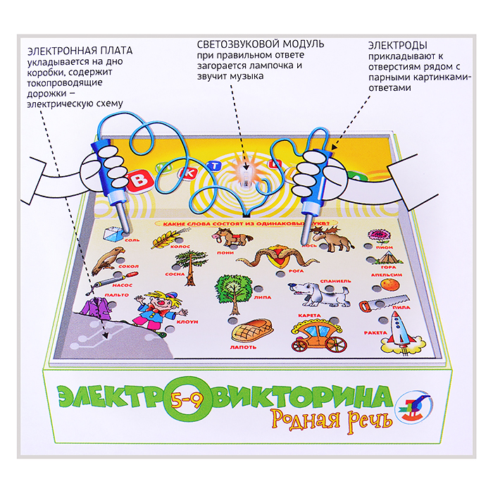 Электровикторина. Родная речь