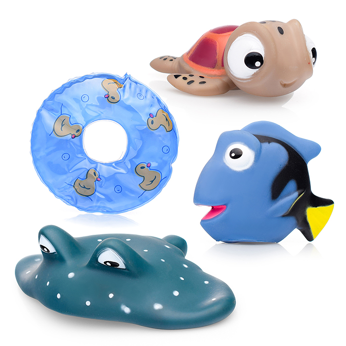 Набор игрушек для купания SDH10038 в сетке