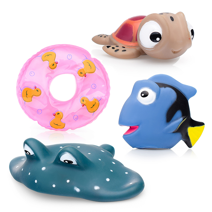 Набор игрушек для купания SDH10038 в сетке