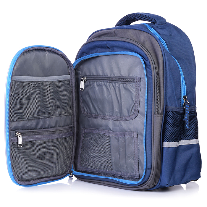 Рюкзак школьный "Скейт трюк" (29х38.5х13.5 см, полиэстер, высокая печать, 2 отделения)