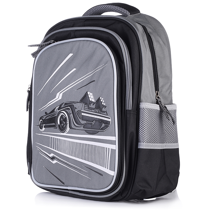 Рюкзак школьный "Тачка" (29х38.5х13.5 см, полиэстер, высокая печать, 2 отделения)