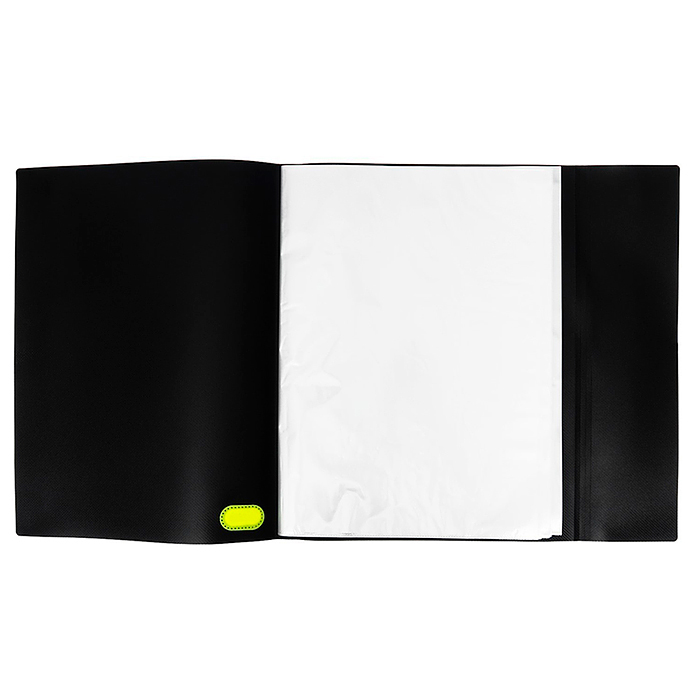 Папка с 40 вкладышами A3 "MonoChrome" A3 (320x435x25 мм) 500 мкм, с рельефной фактурной по