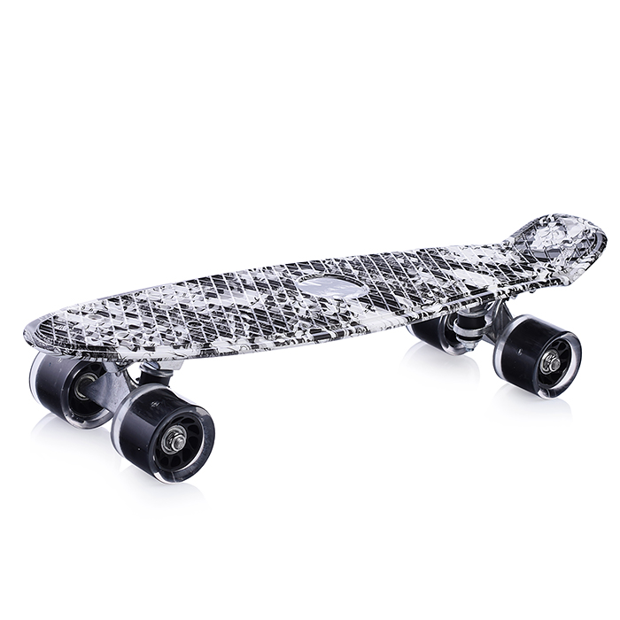 Фото к товару Скейт детский 3142SY-1, 55 см, колесо PVC со светом Скейт детский 3142SY-1, 55 см, колесо PVC со светом