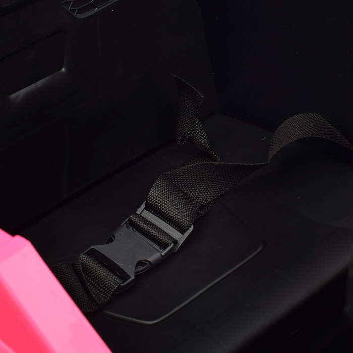 Электромобиль U023465Y "Багги Леди" с р/у управлением, электрический двойной привод (розовый)