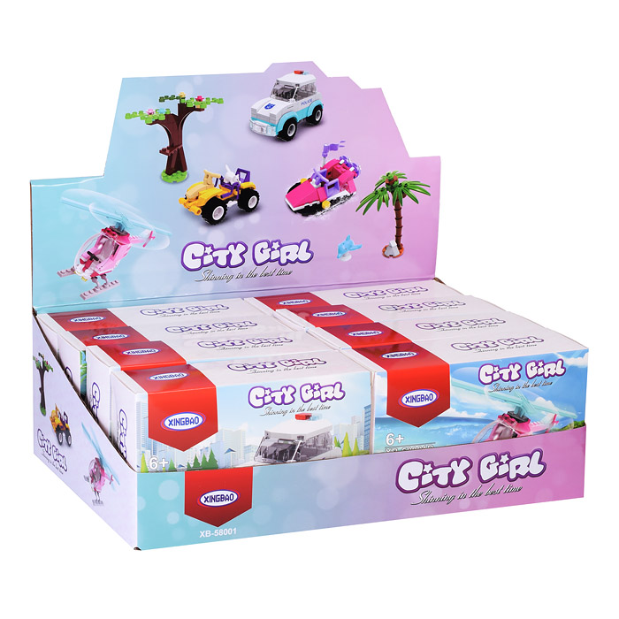 Конструктор XB-58001-A-D в коробке