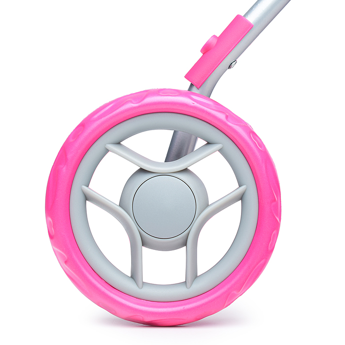 Фото к товару Набор аксессуаров для кукол (стульчик для кормления, коляска, кроватка, сумка), цвет розовый зигзаг Набор аксессуаров для кукол (стульчик для кормления, коляска, кроватка, сумка), цвет розовый зигзаг