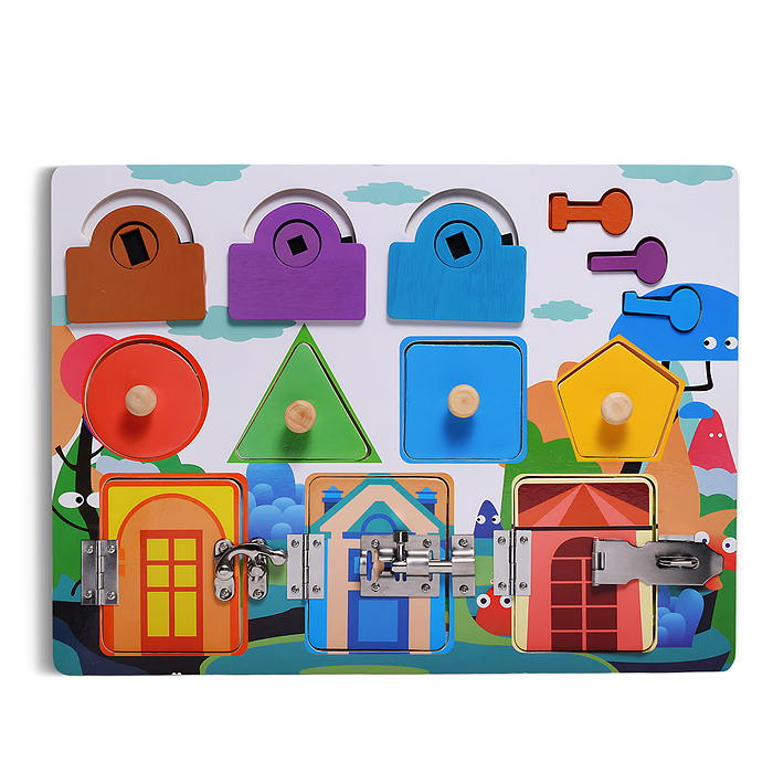 Фото к товару Бизиборд D1295 "Замочки" Бизиборд D1295 "Замочки"