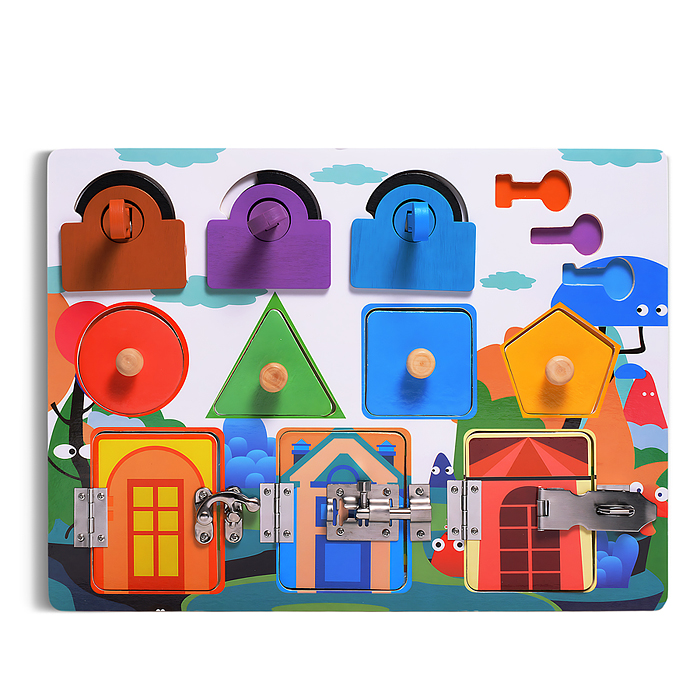 Фото к товару Бизиборд D1295 "Замочки" Бизиборд D1295 "Замочки"