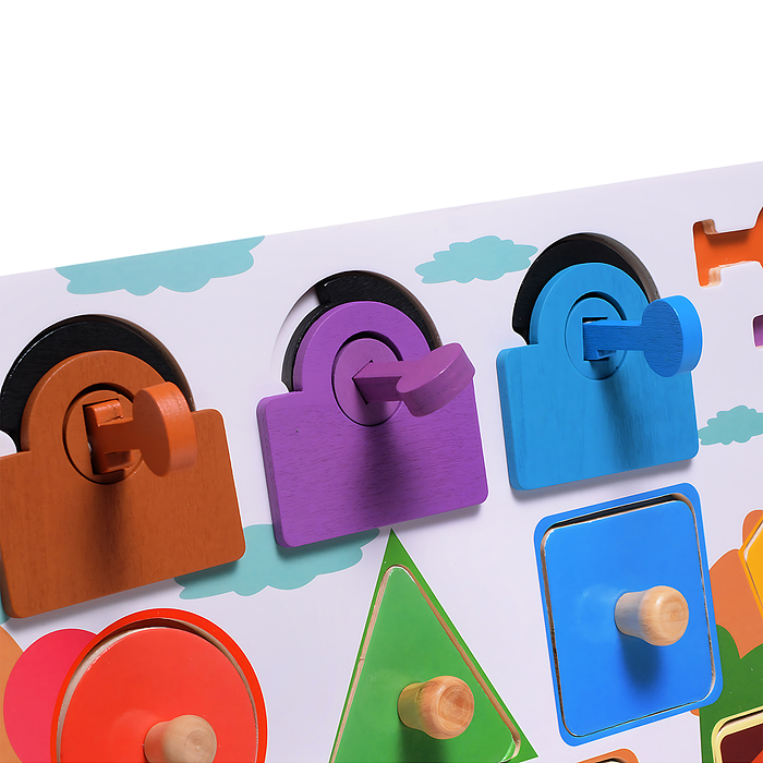 Фото к товару Бизиборд D1295 "Замочки" Бизиборд D1295 "Замочки"