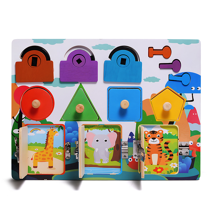 Фото к товару Бизиборд D1295 "Замочки" Бизиборд D1295 "Замочки"