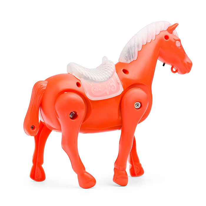 Фото к товару Лошадка JS222 на батарейках, в пакете Лошадка JS222 на батарейках, в пакете