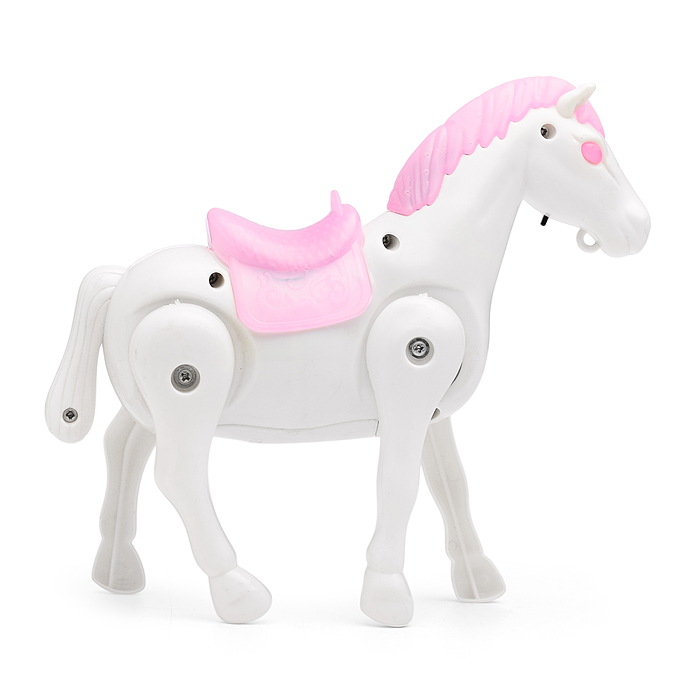 Фото к товару Лошадка JS222 на батарейках, в пакете Лошадка JS222 на батарейках, в пакете