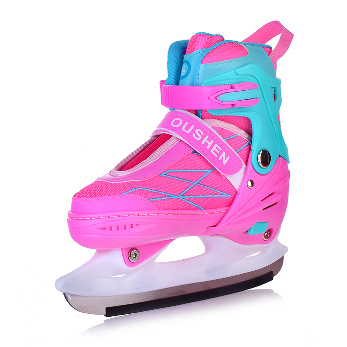 Коньки детские 00-3120 размер M, розовый