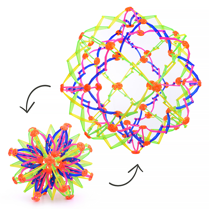 Мяч-трансформер 00-1309 "Раскрывашка" в пакете