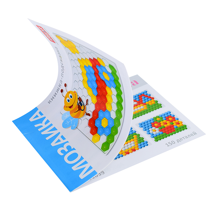 Мозаика Полянка (диаметр 60мм/26 деталей), в п/пакете