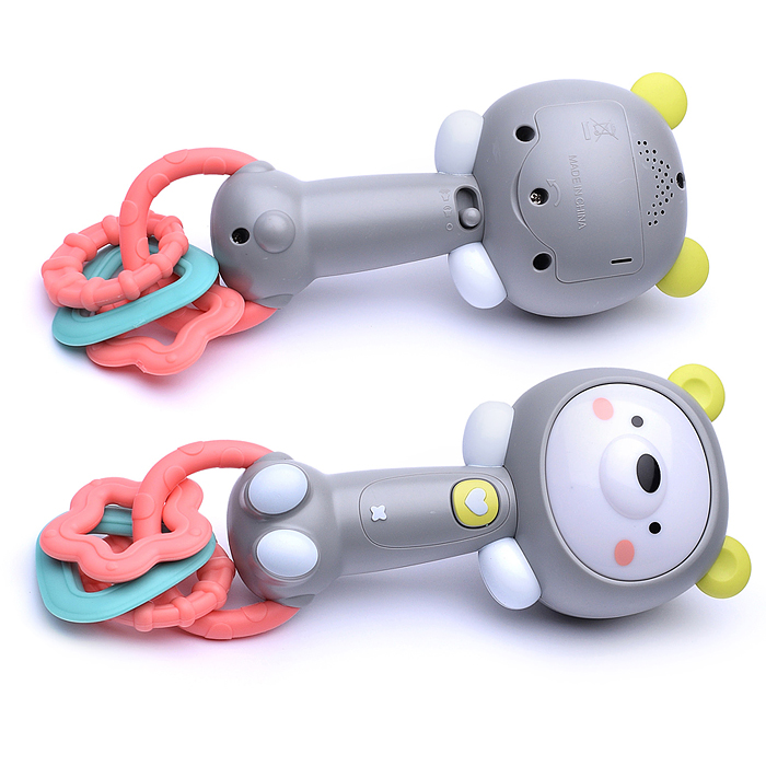 Фото к товару Погремушка Y0014-4 "Собачка" на батарейках, в коробке Погремушка Y0014-4 "Собачка" на батарейках, в коробке