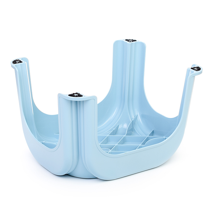 Детский табурет №1, 315х262х195 мм. (дымчато-голубой)