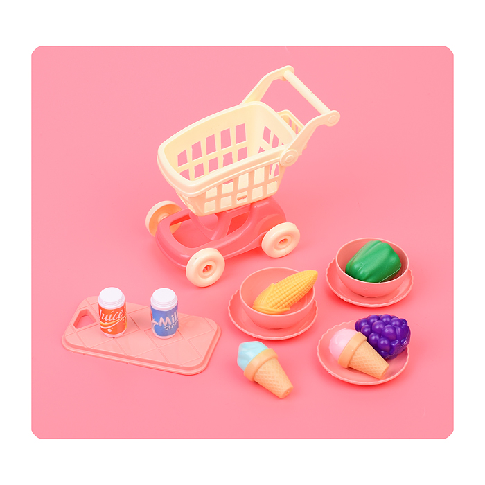 Фото к товару Набор посуды LSE1-B "Веселый повар" с продуктами, в коробке Набор посуды LSE1-B "Веселый повар" с продуктами, в коробке