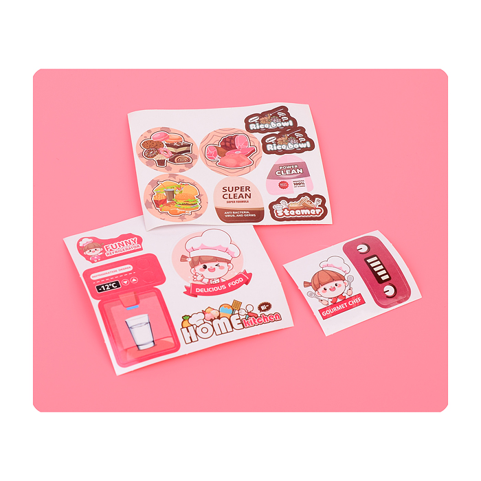 Фото к товару Набор посуды LSE1-B "Веселый повар" с продуктами, в коробке Набор посуды LSE1-B "Веселый повар" с продуктами, в коробке