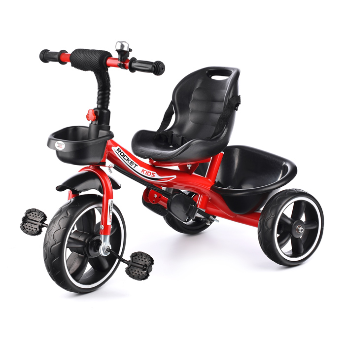 Велосипед 604-5-3 3-х колесный, красный