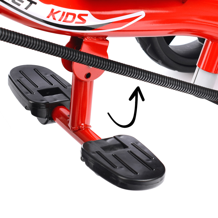 Велосипед 604-5-3 3-х колесный, красный