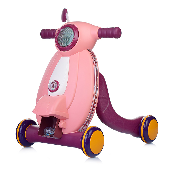 Ходунки 922-605 "Мотобайк" свет, звук, розовый