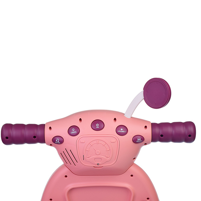 Ходунки 922-605 "Мотобайк" свет, звук, розовый