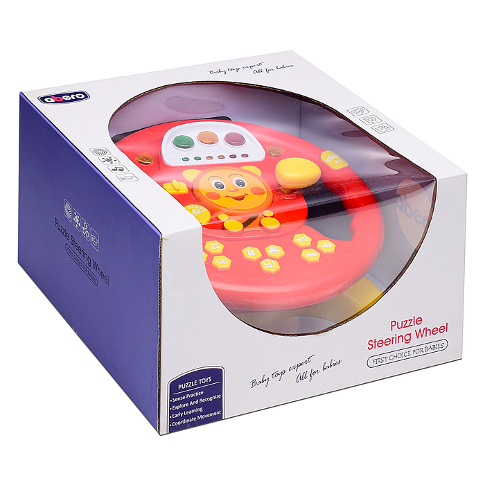 Руль QX-91070E "Мишутка" в коробке