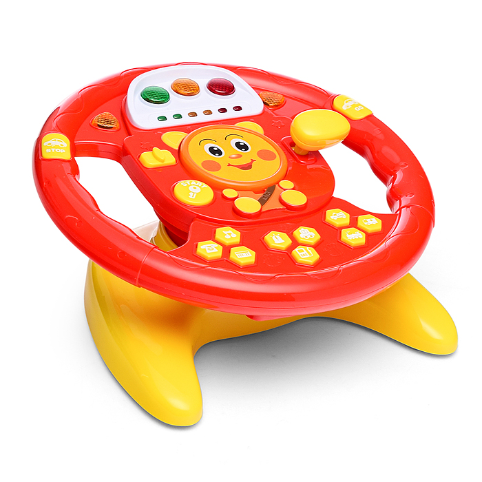 Руль QX-91070E "Мишутка" в коробке