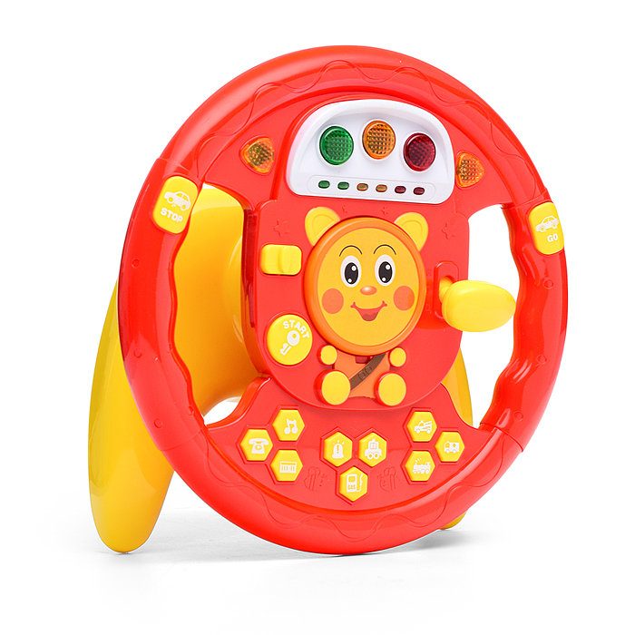 Руль QX-91070E "Мишутка" в коробке