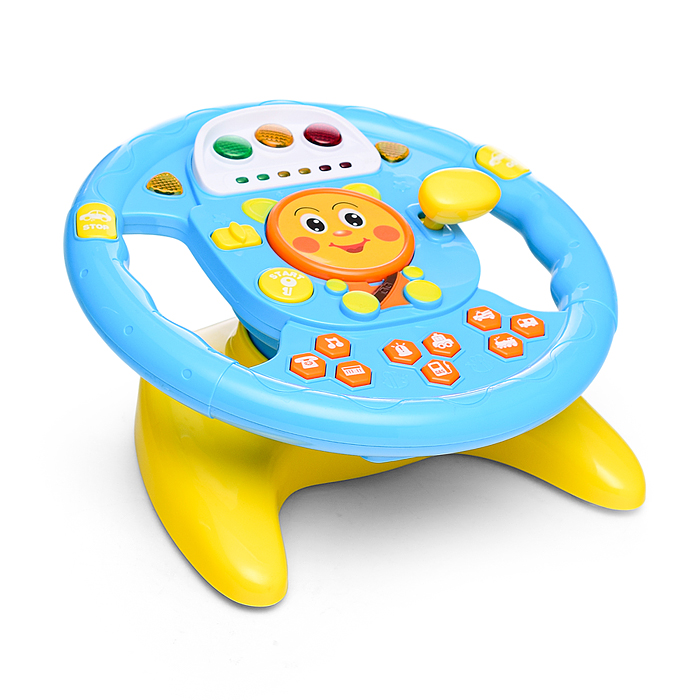 Руль QX-91070E "Мишутка" в коробке