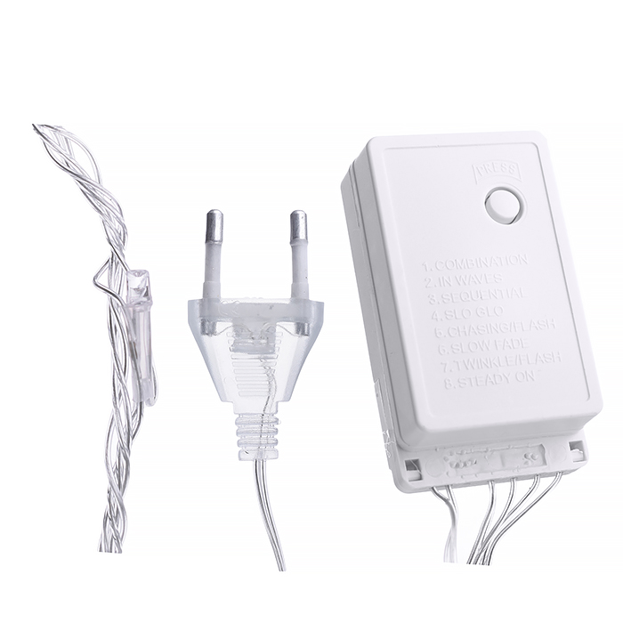 Электрогирлянда "Водопад" S1268-3 1,5*2м., теплый