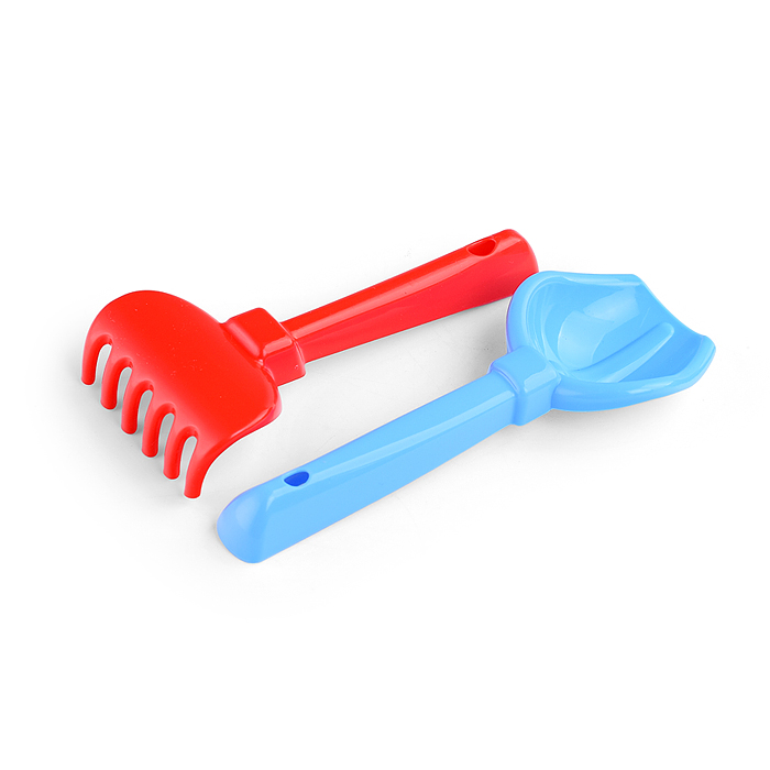 Набор Disney «Микки и Весёлые гонки» №3: ведро малое с наклейкой, ситечко-цветок, совок №2, грабельк