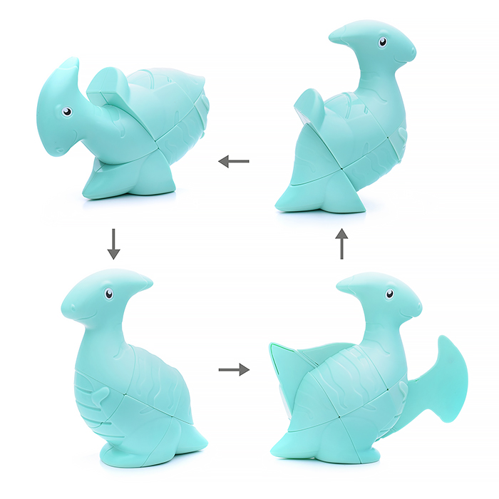 Динозавр-головоломка FX8822 в коробке