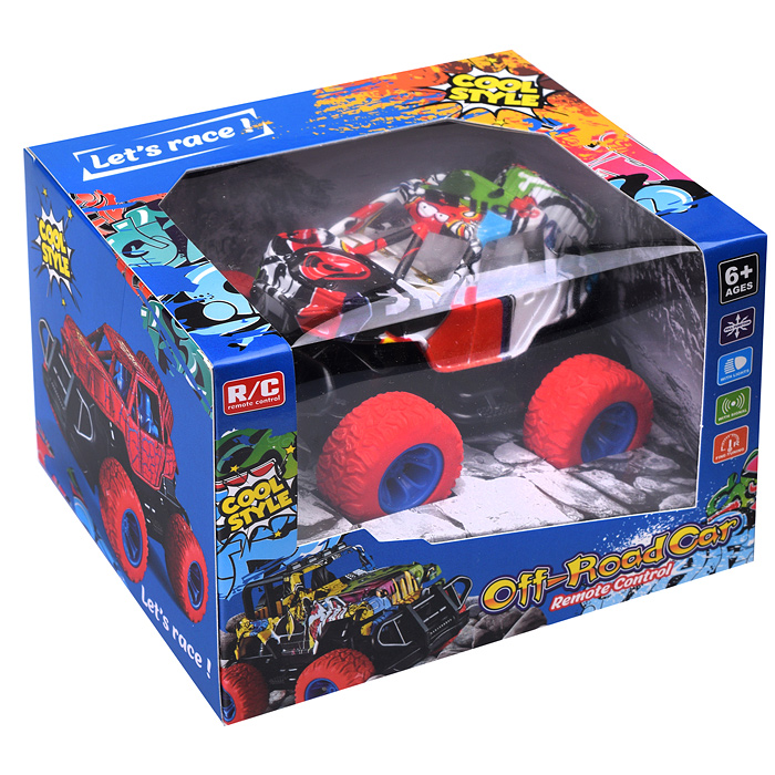 Машина 763 "Граффити" р/у, 27MHz, в коробке