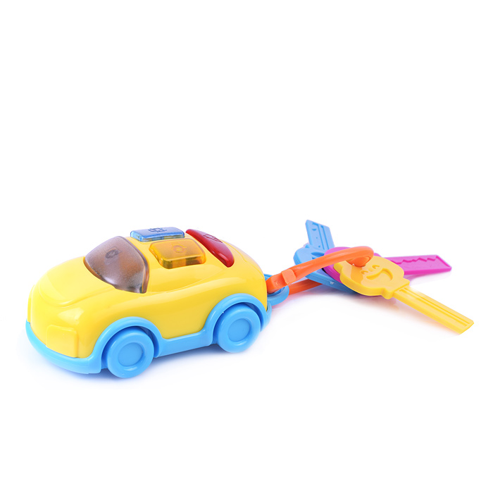 Брелок-машинка, музыка Шаинского (20 песен и звуков, на бат.) блистер